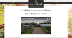 Desktop Screenshot of harvesthand.com
